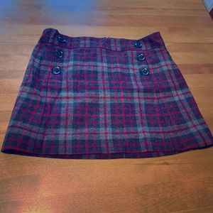 Casual Gap check skirt